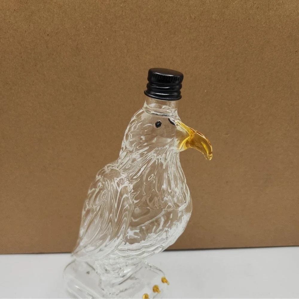 Jack Daniel's Old No. 7 Brand Rare Glass Eagle Decanter Approximately 8 in